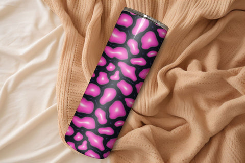 3D Inflated Valentine's Tumbler Wrap 3D Paper Rupkotha 