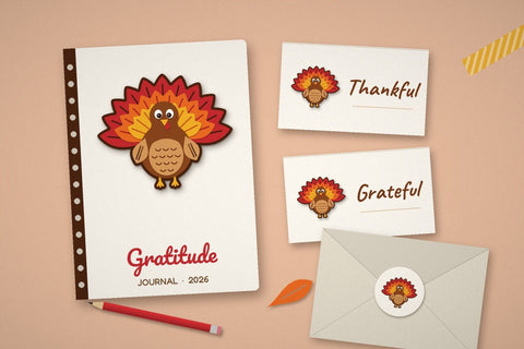 3D Layered Turkey SVG 3D Paper ampersand 