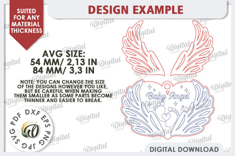 3D Memorial Ornament Laser Cut. Personalized Ornament SVG SVG Evgenyia Guschina 