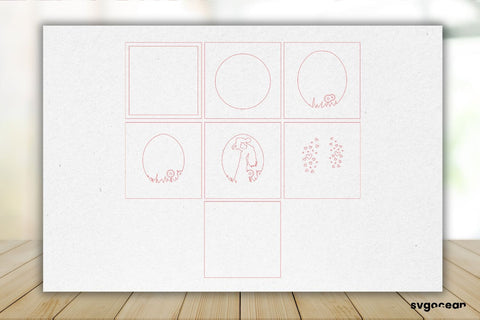 3D Mother's Day Shadow Box Bundle SVG SvgOcean 