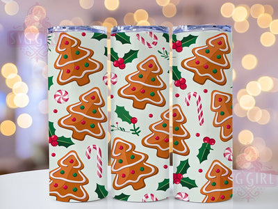 3D Puff Cake Christmas Tumbler, Puff Cake Wrap, Holiday Sublimation Design, Seamless Christmas Cup, 20Oz Skinny Tumbler Wrap, Festive Cake Mug, 3D Holiday Design Sublimation SvggirlplusArt 
