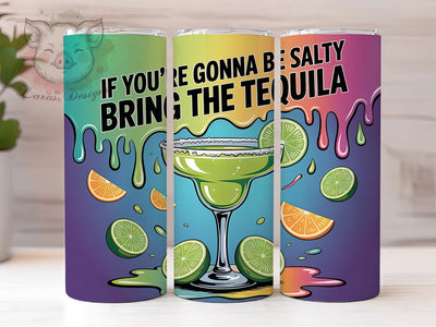 3D Puffy Cocktail Party Vibes 20oz Tumbler, Tequila Theme, Salty Margarita, Party Vibes, Cocktail Lover, 20oz Tumbler Wrap, Sublimation PNG Sublimation Lara' s Designs 