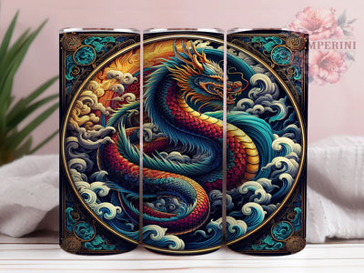 3D Realistic Fierce Fantasy Dragon Tumbler, Realistic Dragon Wrap, 20oz Tumbler Sublimation, Fantasy Dragon Design, Fierce Dragon Art, Mythical Creature Tumbler, Epic Dragon Wrap Sublimation Li Zamperini 
