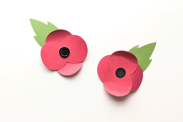 3D Remembrance Poppy SVG 3D Paper Risa Rocks It 