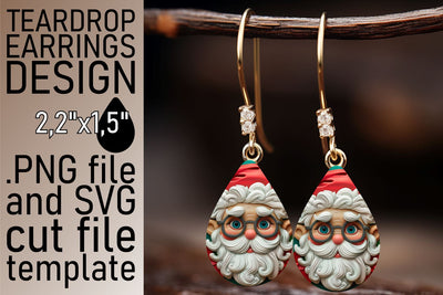 3D Santa Claus Wrap | 20oz Sublimation Christmas Design Sublimation afrosvg 