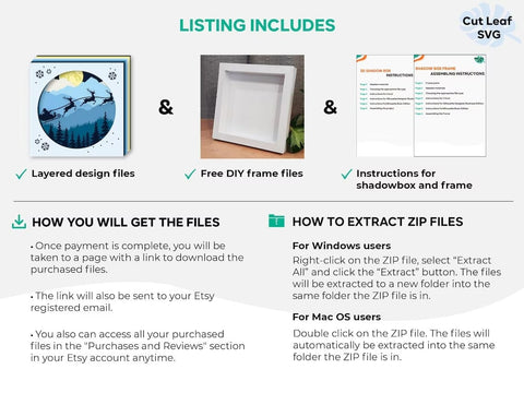 3D Santa svg - Shadow Box svg, Christmas svg, Layered svg, 3d svg, Santa svg 3D Paper CutLeafSvg 