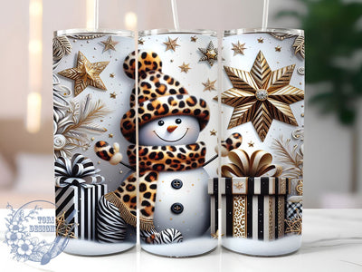 3D Snowman Christmas Tumbler, Holiday Snowman Wrap, Festive 3D Sublimation Design, 20oz Snowman Tumbler, Whimsical Christmas Art, Cute Holiday Mug, Frosty Snowman Cup Sublimation ToriDesigns 