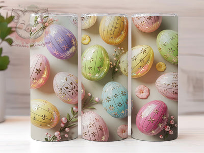 3D Sparkle Glitter Easter Egg Tumbler, Glitter Egg Tumbler, 3D Easter Wrap, Spring Egg Wrap, Colorful Glitter Wrap, Sublimation Design, Trendy Gift Idea Sublimation Lara' s Designs 
