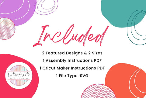 3D SVG Mermaid Tail Favor Box & Tealight SVG Dots-A-Lot 