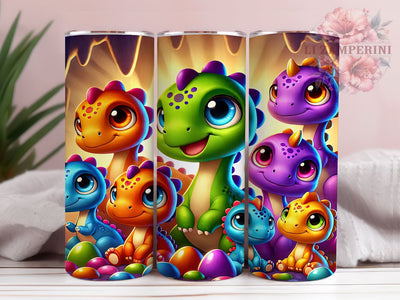 3D T-Rex Jurassic 20oz Kids Tumbler, Dinosaur Tumbler, 3D Dinosaur Tumbler, Sublimation Wrap, 20oz Tumbler, Kids Tumbler, Jurassic Design Sublimation Li Zamperini 