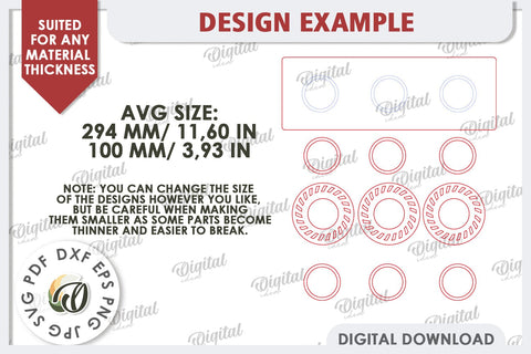 3D Wooden Candle Holder Laser Cut. Home Decor SVG SVG Evgenyia Guschina 