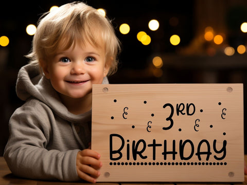 3rd Birthday SVG SVG Paige Cole Studio 