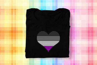 4 Color Striped Heart Embroidery Embroidery/Applique DESIGNS Designed by Geeks 