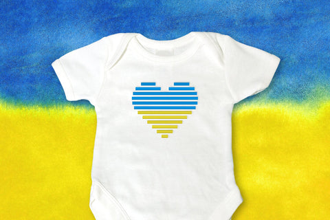 4 Color Striped Heart Mini Embroidery Embroidery/Applique DESIGNS Designed by Geeks 