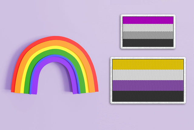 4 Color Striped Pride Flag ITH Feltie Applique Embroidery Embroidery/Applique DESIGNS Risa Rocks It 