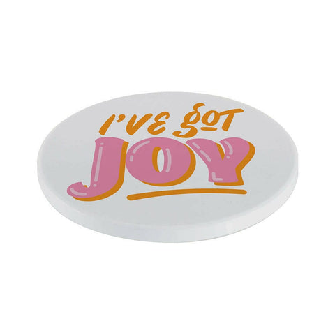 4 Pack 3.5 in Round Ceramic Sublimation Coasters – Glossy White with Cork Back Physical Craft Express 