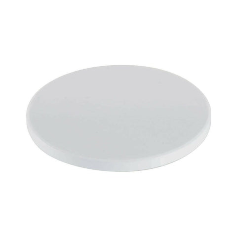 4 Pack 3.5 in Round Ceramic Sublimation Coasters – Glossy White with Cork Back Physical Craft Express 