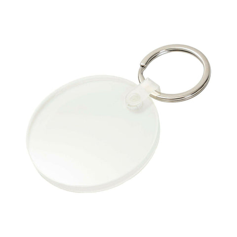 4-Pack Acrylic Round Keyrings – Sublimation & UV DTF Blanks Physical Craft Express 