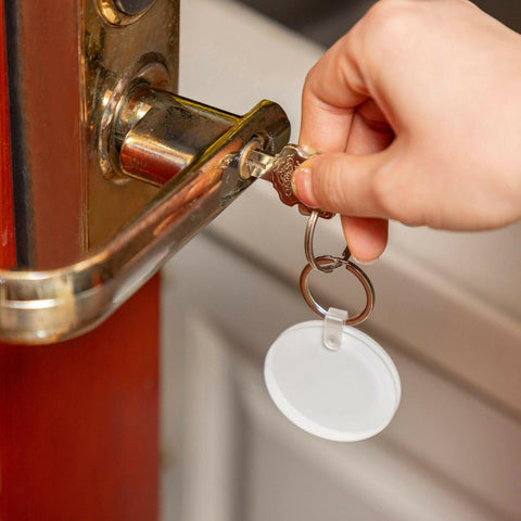 4-Pack Acrylic Round Keyrings – Sublimation & UV DTF Blanks Physical Craft Express 