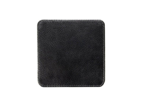 4 Pack Square Vegan Leather Sublimation Coasters – 4" x 4" White Physical Craft Express 
