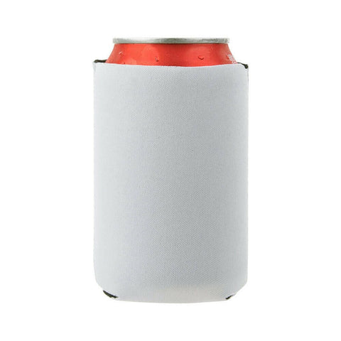 4 Pack Sublimation Neoprene Can Coolers – 12oz White Physical Craft Express 