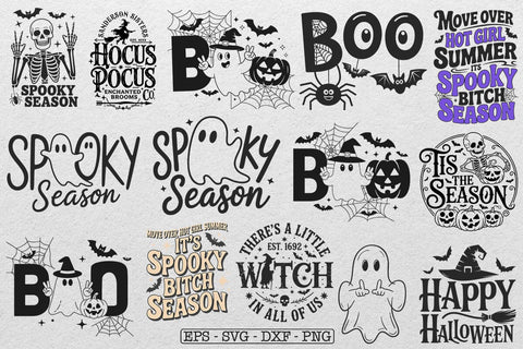 40 Halloween Bundle svg, Halloween Svg , Fall Svg SVG DesignDestine 
