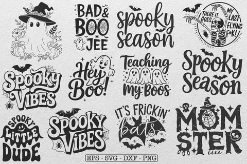 40 Halloween Bundle svg, Halloween Svg , Fall Svg SVG DesignDestine 