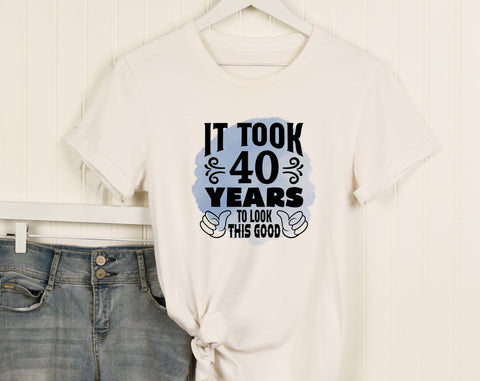 40th Birthday Sublimation Designs Bundle, 6 40th Birthday PNG Files, 40 And Fabulous PNG, Hello Forty PNG, Cheers To 40 Years PNG, Vintage 1985 PNG Sublimation HappyDesignStudio 