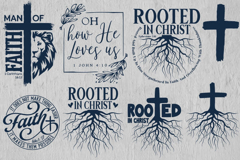 44 Jesus SVG Design Bundle , Religious Svg, Christian Svg, Jesus Svg, Bible Verses Svg, Faith Svg SVG DesignDestine 