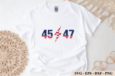 45 47 Trump 2024 SVG, Trump 2024 Png, President Trump, Digital Design for T-Shirts, Cricut & Silhouette, Digital Download, Instant Download SVG sk.swapon Roy 