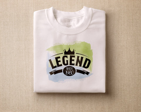 45th Birthday Sublimation Designs Bundle, 6 45th Birthday PNG Files, 45 And Fabulous PNG, Cheers To 45 Years PNG, Hello Forty Five PNG, Vintage 1980 PNG Sublimation HappyDesignStudio 