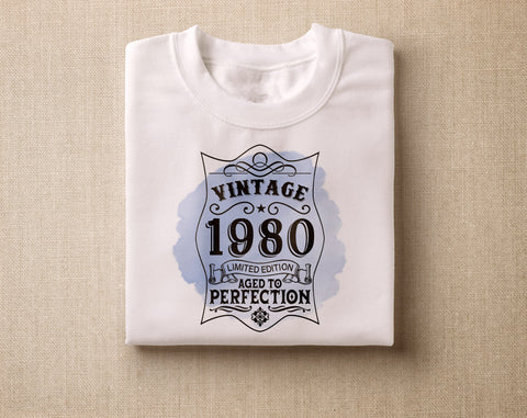 45th Birthday Sublimation Designs Bundle, 6 45th Birthday PNG Files, 45 And Fabulous PNG, Cheers To 45 Years PNG, Hello Forty Five PNG, Vintage 1980 PNG Sublimation HappyDesignStudio 