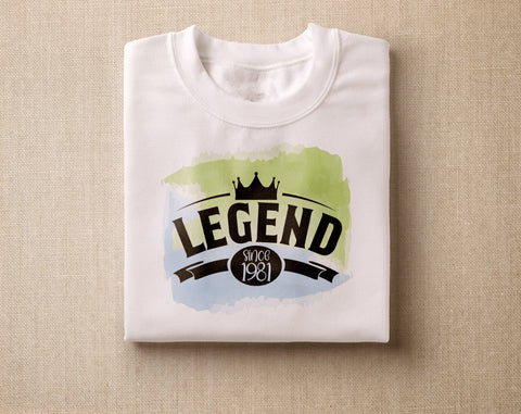 45th Birthday Sublimation Designs Bundle, 6 45th Birthday PNG Files, 45 And Fabulous PNG, Cheers To 45 Years PNG, Hello Forty Five PNG, Vintage 1981 PNG Sublimation HappyDesignStudio 