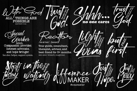 46 Christian Religious SVG Bundle, Inspirational SVG Bundle SVG DesignDestine 