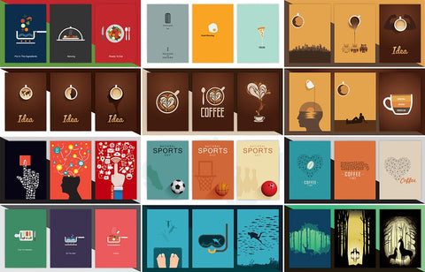 48 Minimalist & Creative Poster Bundle – Perfect for Home, Office, and Cafe Decor SVG naemmiah021 