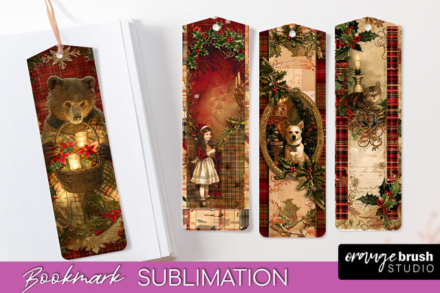 4 Vintage Christmas Bookmark 14 DB.jpg