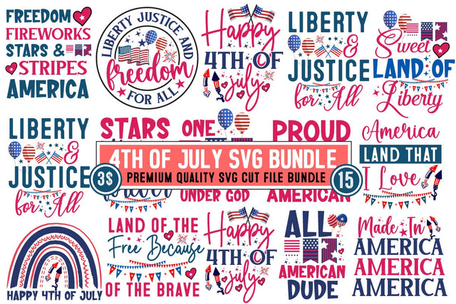 4Th July SVG Bundle,USA Flag Svg, Independence Day, 4th of July Svg Bundle, Patriotic Svg, America Svg, USA Svg, July 4th Svg,Patriotic SVG Bundle .4th of july SVG Cut File SVG BlackCatsMedia 