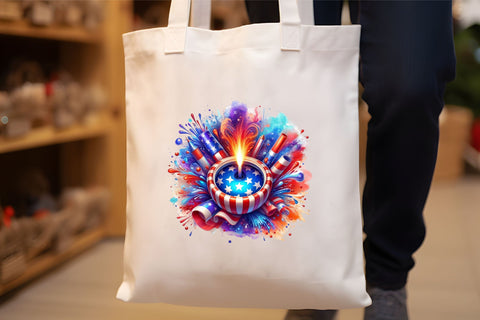 4th of July Animals Clipart Sublimation Rupkotha 