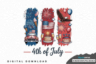 4th of july celebration sublimation png design Sublimation Regulrcrative 
