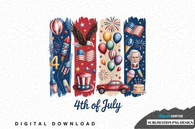 4th of july celebration sublimation png design Sublimation Regulrcrative 