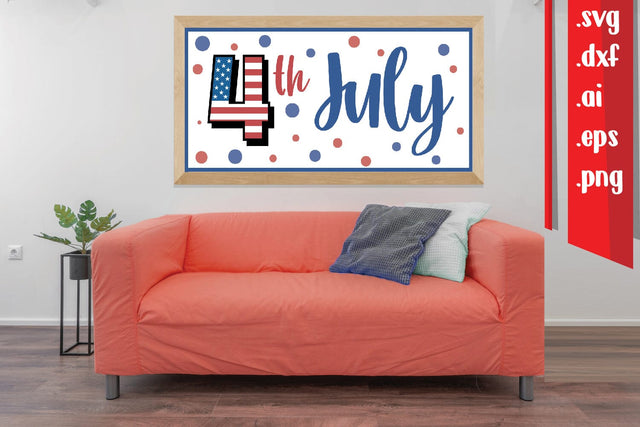 4th of July Farmhouse 4 | Patriotic Farmhouse SVG zafrans studio 