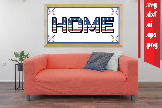 4th of July Farmhouse|Patriotic Farmhouse SVG zafrans studio 