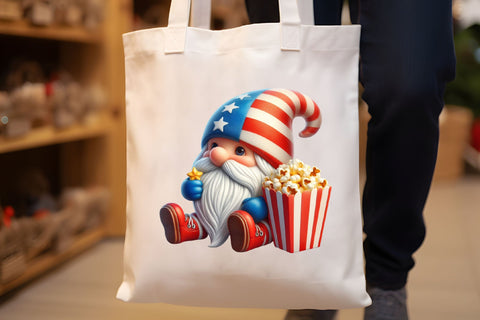 4th of July Gnome Clipart Sublimation Rupkotha 