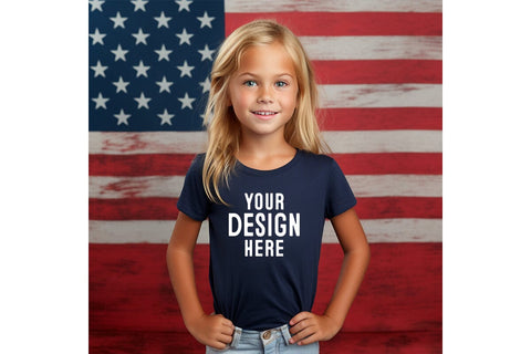 4th of july Kids Tshirt Mockup Bundle 1 Mock Up Photo Craftlabsvg24 