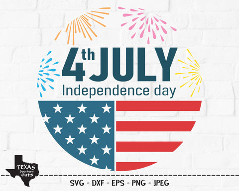 4th of July | Patriotic SVG SVG Texas Southern Cuts 