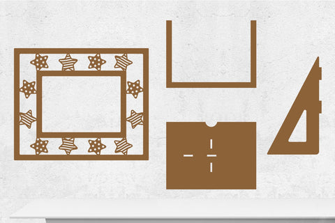 4th of July Photo Frames Cut Files SVG zafrans studio 