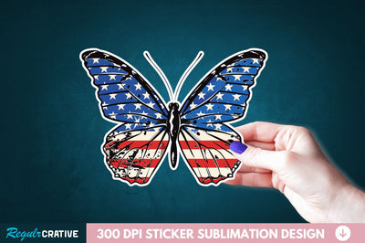4th Of July Sticker Clipart Sublimation Regulrcrative 