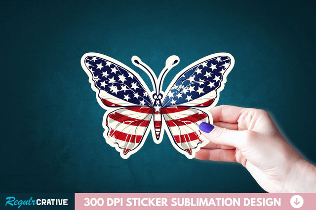 4th Of July Sticker Clipart Sublimation Regulrcrative 