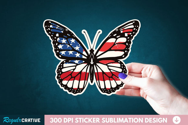 4th Of July Sticker Clipart Sublimation Regulrcrative 