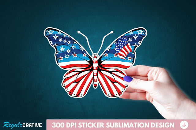 4th Of July Sticker Clipart Sublimation Regulrcrative 